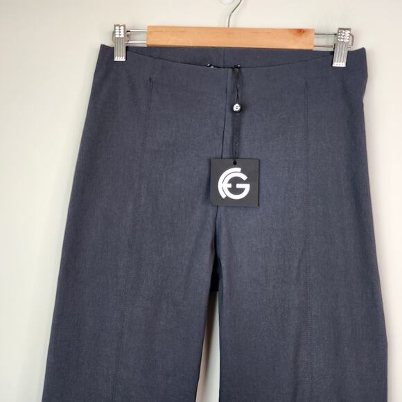 Franne Golde All Season Classic Pull-on Pants Size 10 Charcoal Gray NWT - Picture 2 of 8
